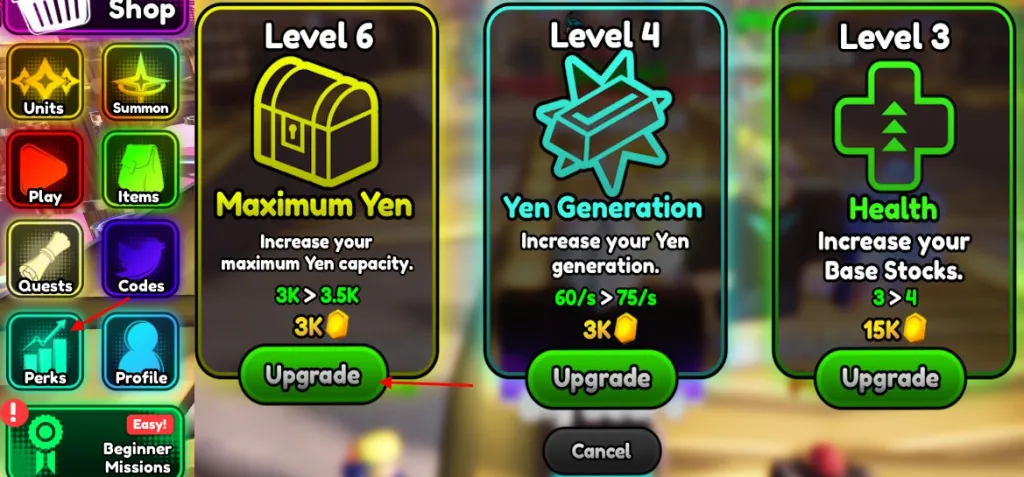 Anime Squadron Perks Guide: Top Builds & Tips 7 Upgrade Perks in Anime Squadron