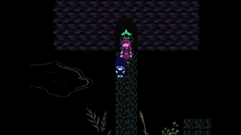 Deltarune Guide: Activate Mysterious Structure & Climb Vines 8 Cave opening that leads to Aqua