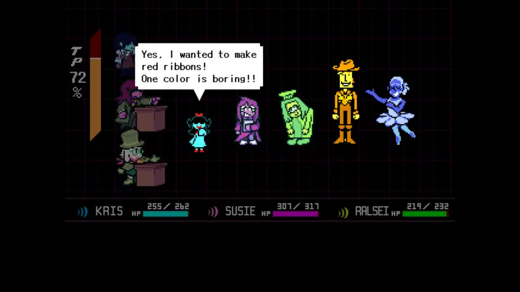 Deltarune Chapter 5: Yellow & Blue Boss Trial Answers 6 Solving a case in Deltarune