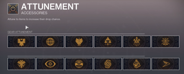 Destiny 2 Returning Player Guide: Catch Up Fast & What’s New 12 The upcoming Attunement menu in Destiny 2's Monument of Triumph update.