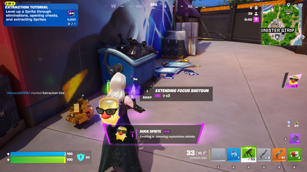 How to Extract Sprites in Fortnite Chapter 7 Season 3 Guide 6 Picking up a Sprite in Fortnite