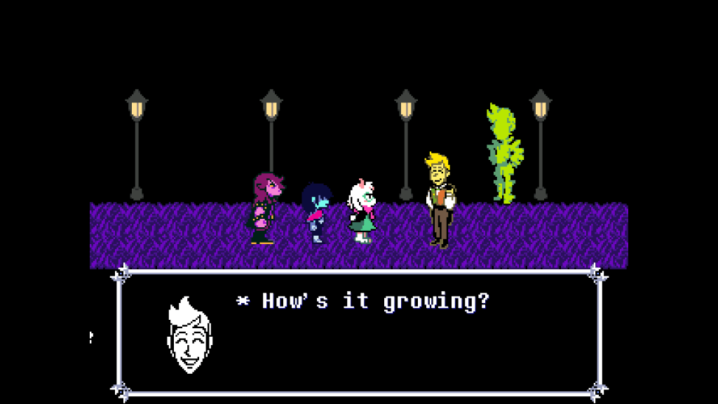 How to Find Red Ribbon in Deltarune Chapter 5 — Location Guide 6 Meeting Flowery once more in the Dark Worlds
