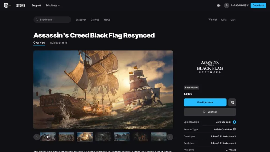 Assassin’s Creed Black Flag Resynced Preload: Start Times & File Size 11 Assassin's Creed Black Flag Resynced