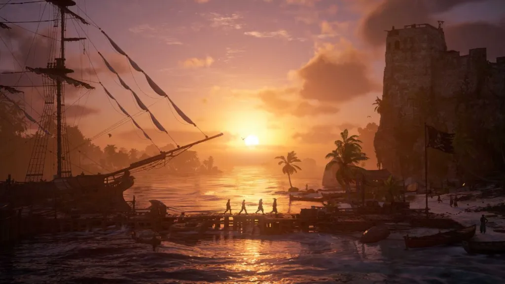 Assassin’s Creed Black Flag Resynced Preload: Start Times & File Size 7 A sunny vista in Assassin's Creed Black Flag Resynced