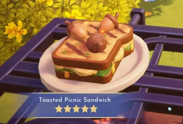 How to Make Toasted Picnic Sandwich in Disney Dreamlight Valley 12 How to Make Toasted Picnic Sandwich in Disney Dreamlight Valley