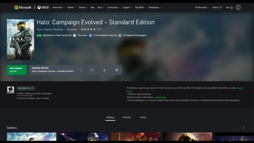 Halo Campaign Evolved Preload Guide: Start Times & File Size 8 Halo Campaign Evolved on Xbox Store