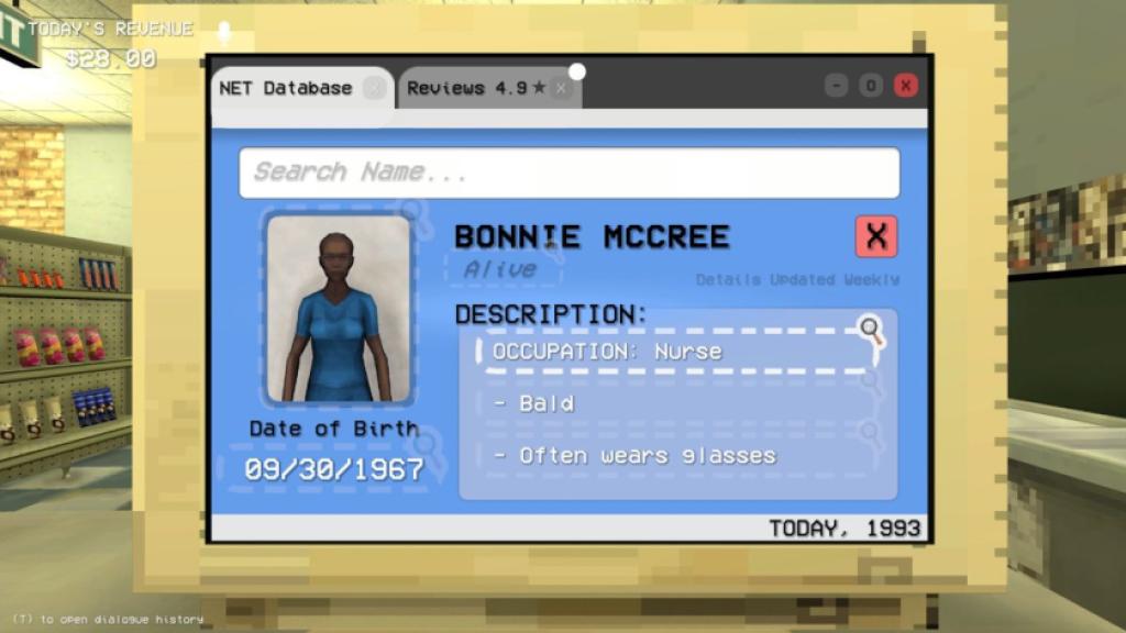 All Shift at Midnight Doppelgangers: How to Identify Them 6 Using NET Database to check customer ID