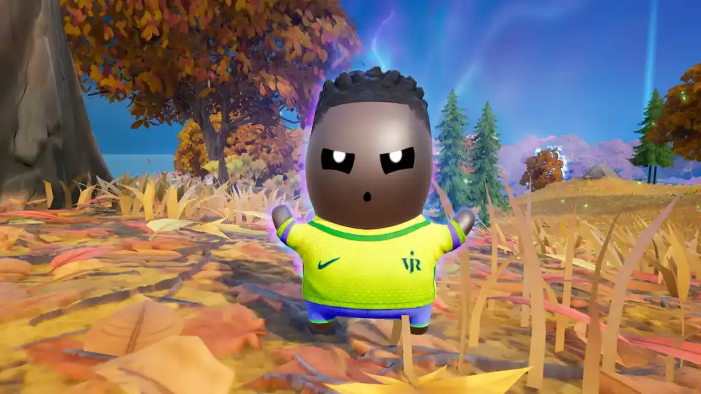 How to Find Vini Jr. Sprite in Fortnite Chapter 7 Season 3 6 Vini Jr. Sprite on ground in Fortnite