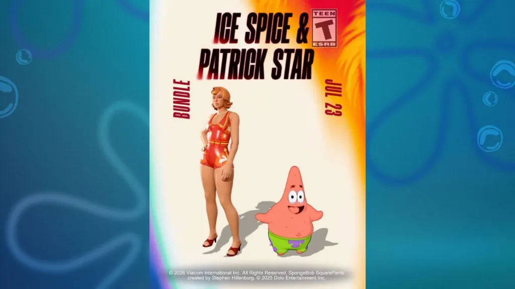 How to Get Patrick Star Sidekick in Fortnite: Step-by-Step Guide 6 Fortnite Ice Spice Patrick Star Bundle