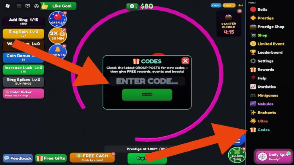 Idle Balls Codes July 2026 – New Free Redeemable Codes 6 how to redeem codes idle balls roblox