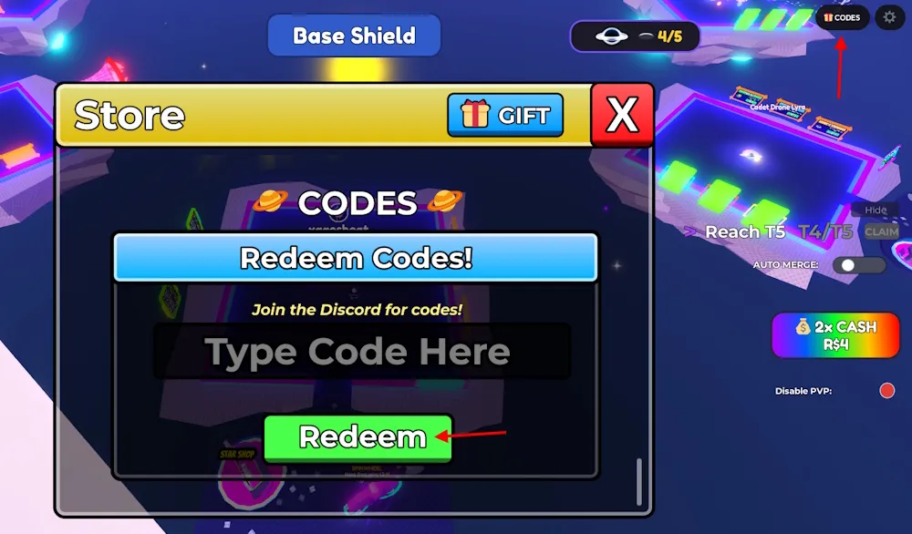Merge a Black Hole Codes — Latest Redeemable Codes (July 2026) 6 Merge a Black Hole codes Redeem