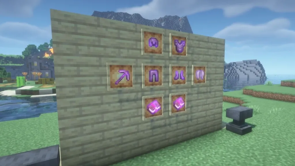 Minecraft Mending Enchantment Explained: How It Works 6 Mending Enchantment minecraft applicable items