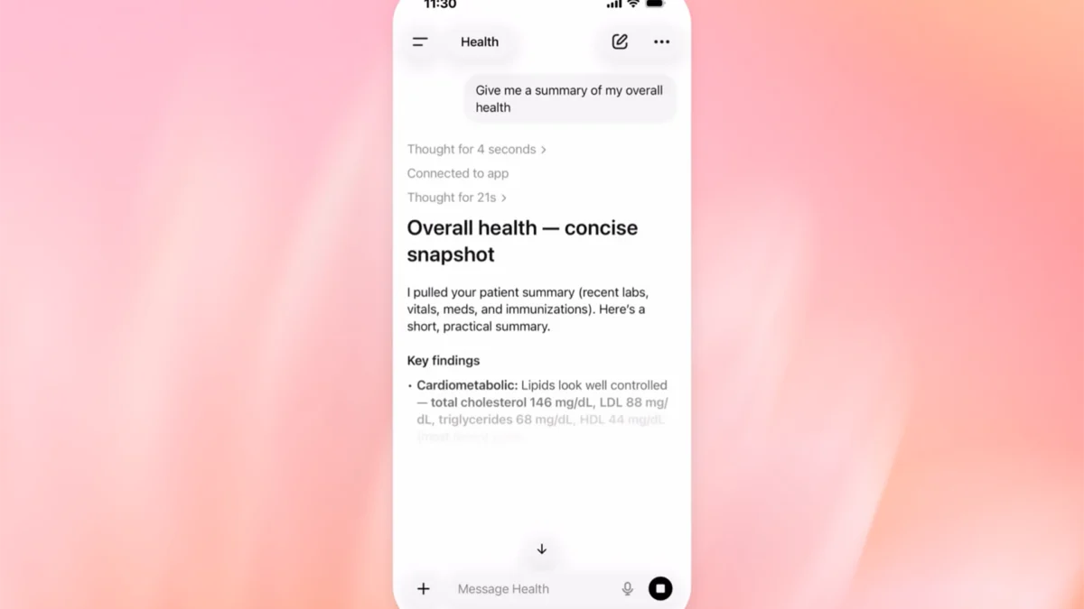 OpenAI’s ChatGPT Health Rolls Out Amid Medical Lawsuits 5 OpenAI’s ChatGPT Health Rolls Out Amid Medical Lawsuits