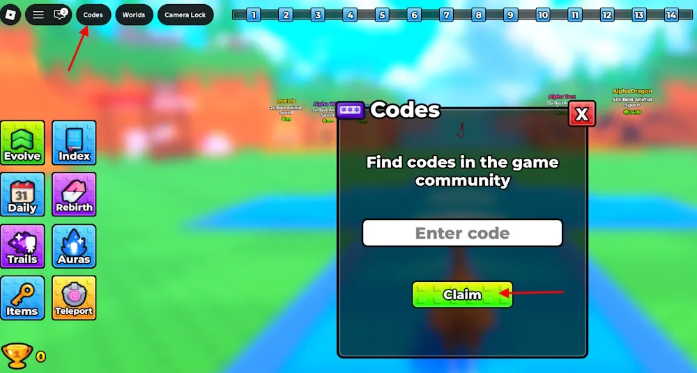Roblox +1 Speed Evolve Codes – July 2026 (Working) 6 Redeem +1 Speed Evolve Codes