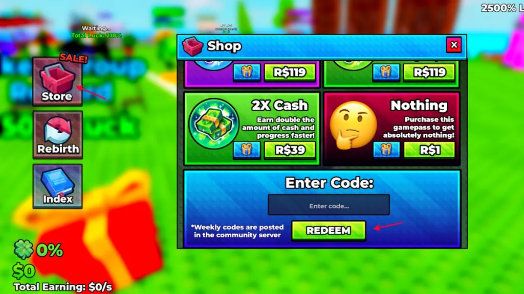 Split or Steal Brainrot Codes: July 2026 (Working Codes) 6 redeem Split or Steal Brainrot codes