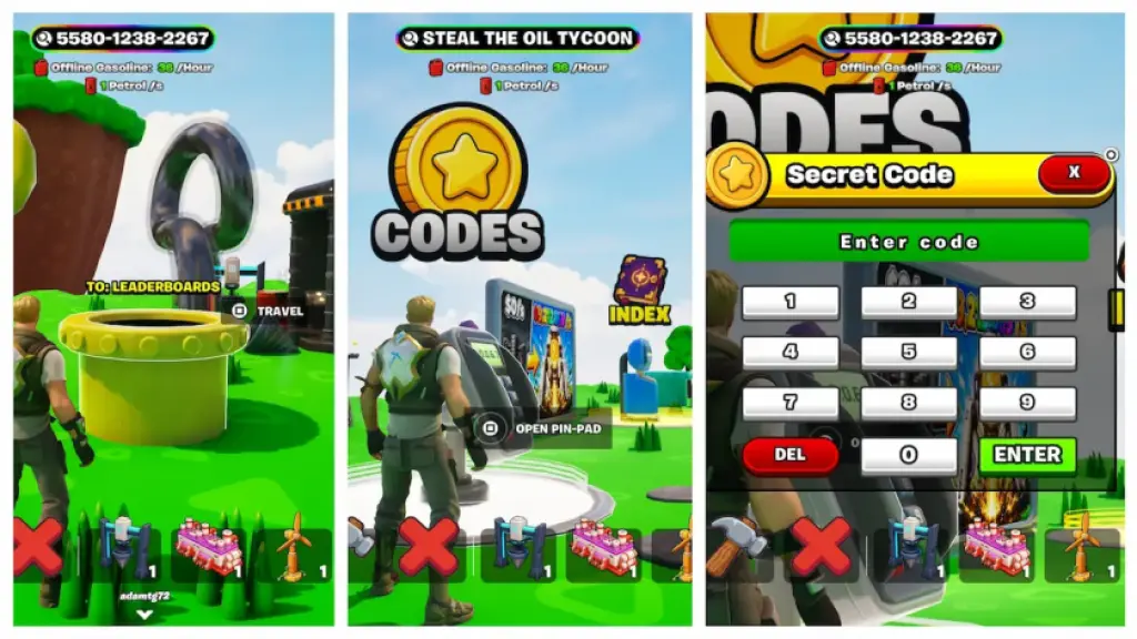 Steal the Oil Tycoon Fortnite Codes – July 2026 (Latest) 6 Steal the Oil Tycoon Fortnite how to redeem codes