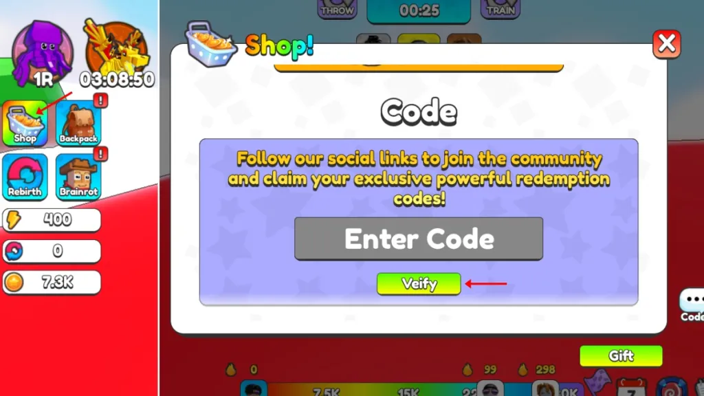 Yeet a Brainrot Codes July 2026 – New & Working 6 Redeem Yeet a Brainrot Codes